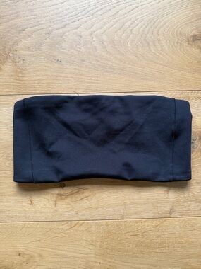 Left On Friday Black Strapless Bandeau Bikini Top - NWOT